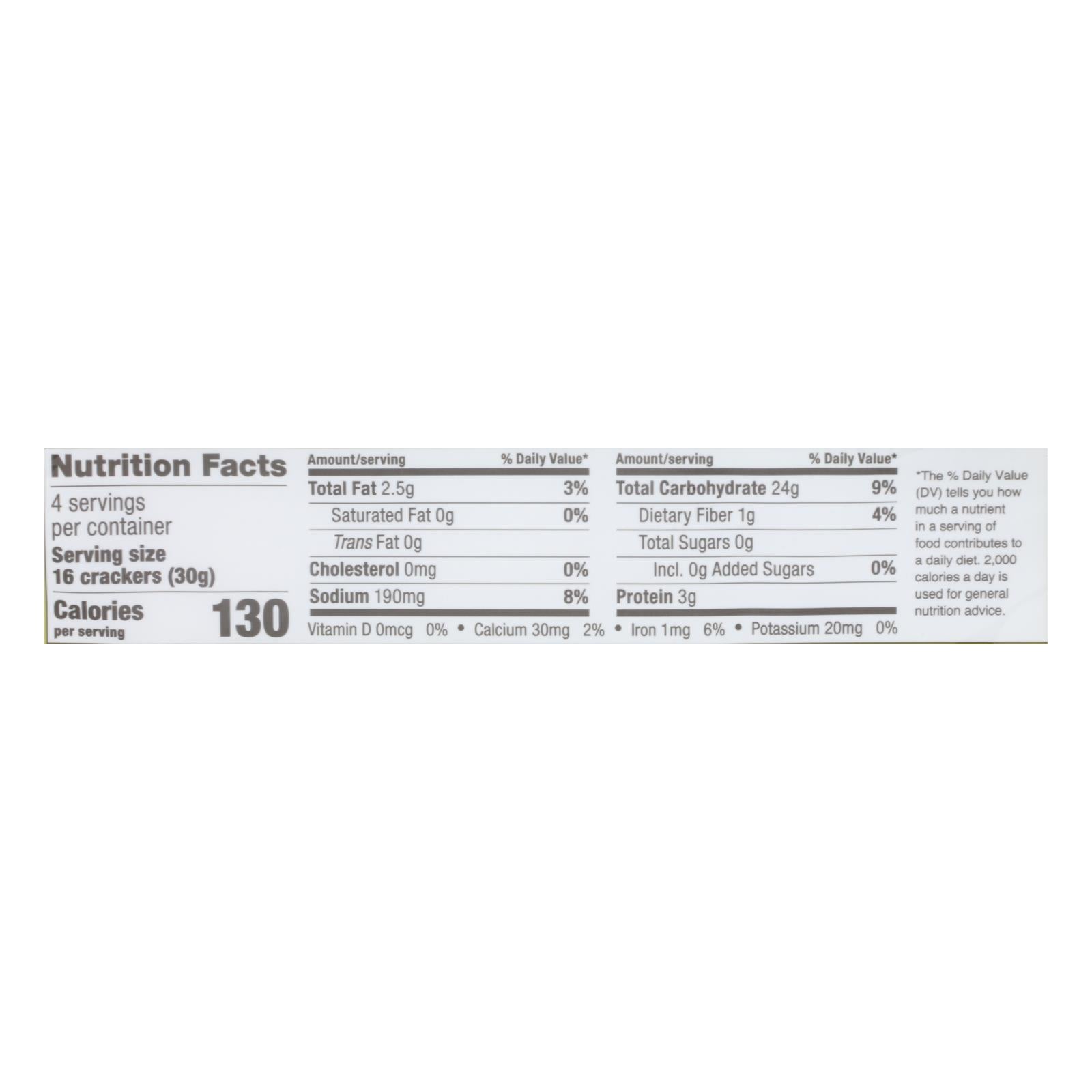 Sesmark Foods Rice Thins - Sesame - Case of 12 - 4.25 oz.