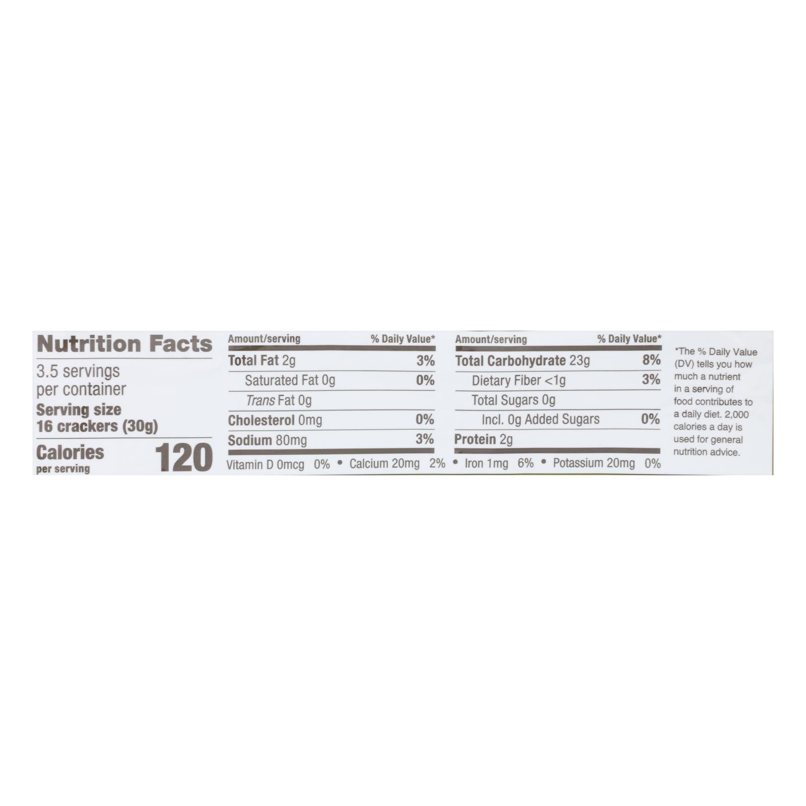 Sesmark Foods Rice Thins - Brown - Case of 12 - 3.5 oz.