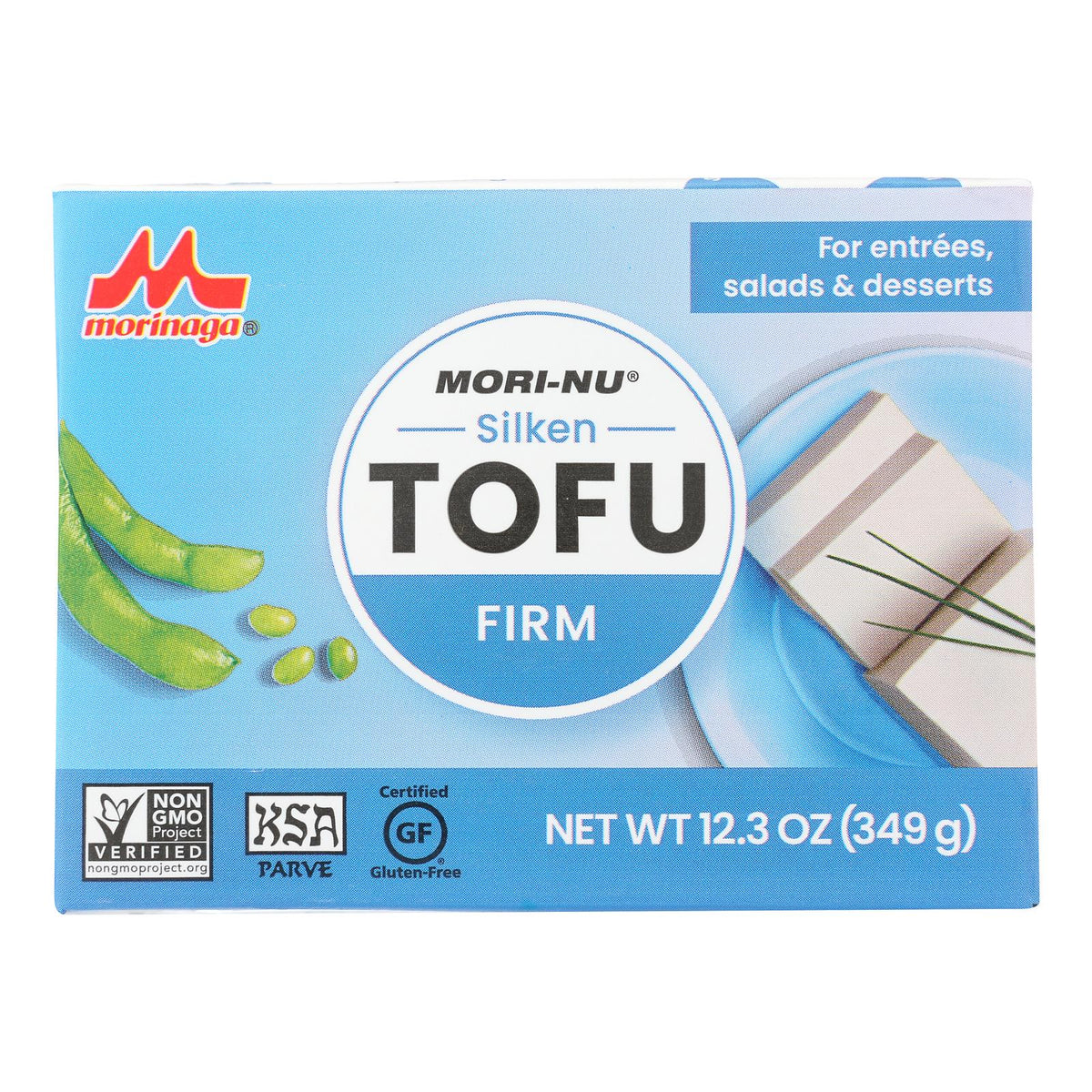 Mori-nu - Tofu Silken Firm Ss - CS of 12-10.8 OZ