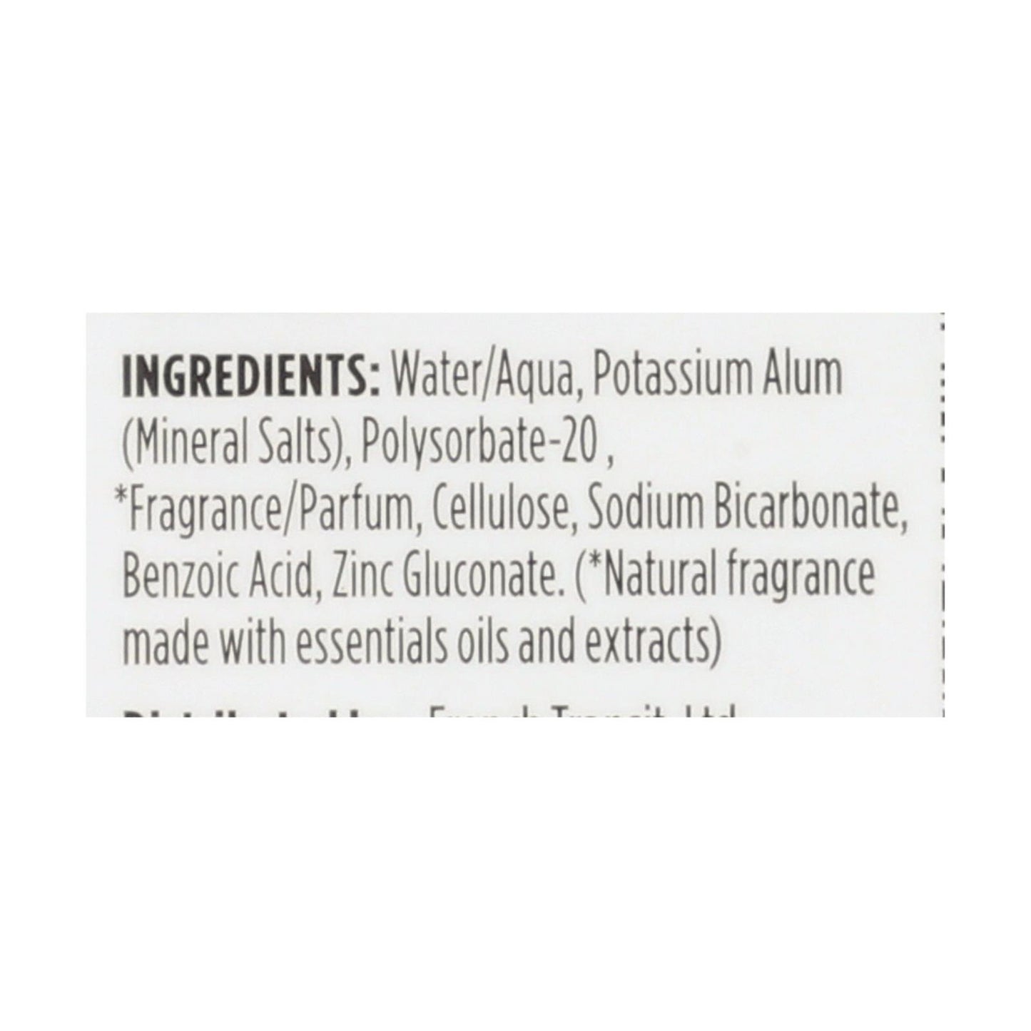Crystal Essence Mineral Deodorant Roll-On Chamomile and Green Tea - 2.25 fl oz