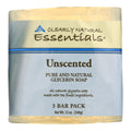 Clearly Natural Bar Soap - Unscented - 3 Pack - 4 oz