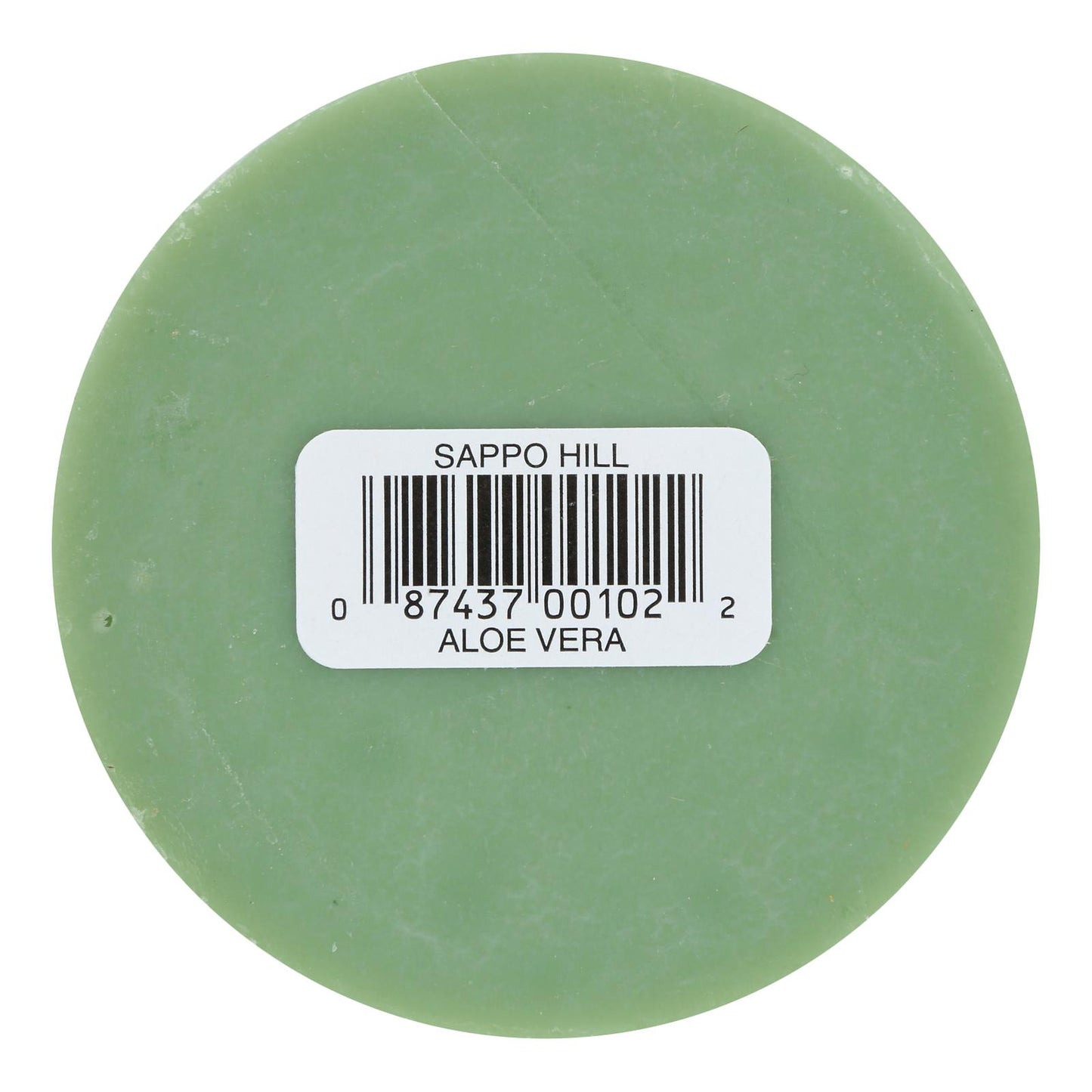 Sappo Hill Soapworks Glycerine Creme Soap - Aloe - Case of 12 - 3.5 oz