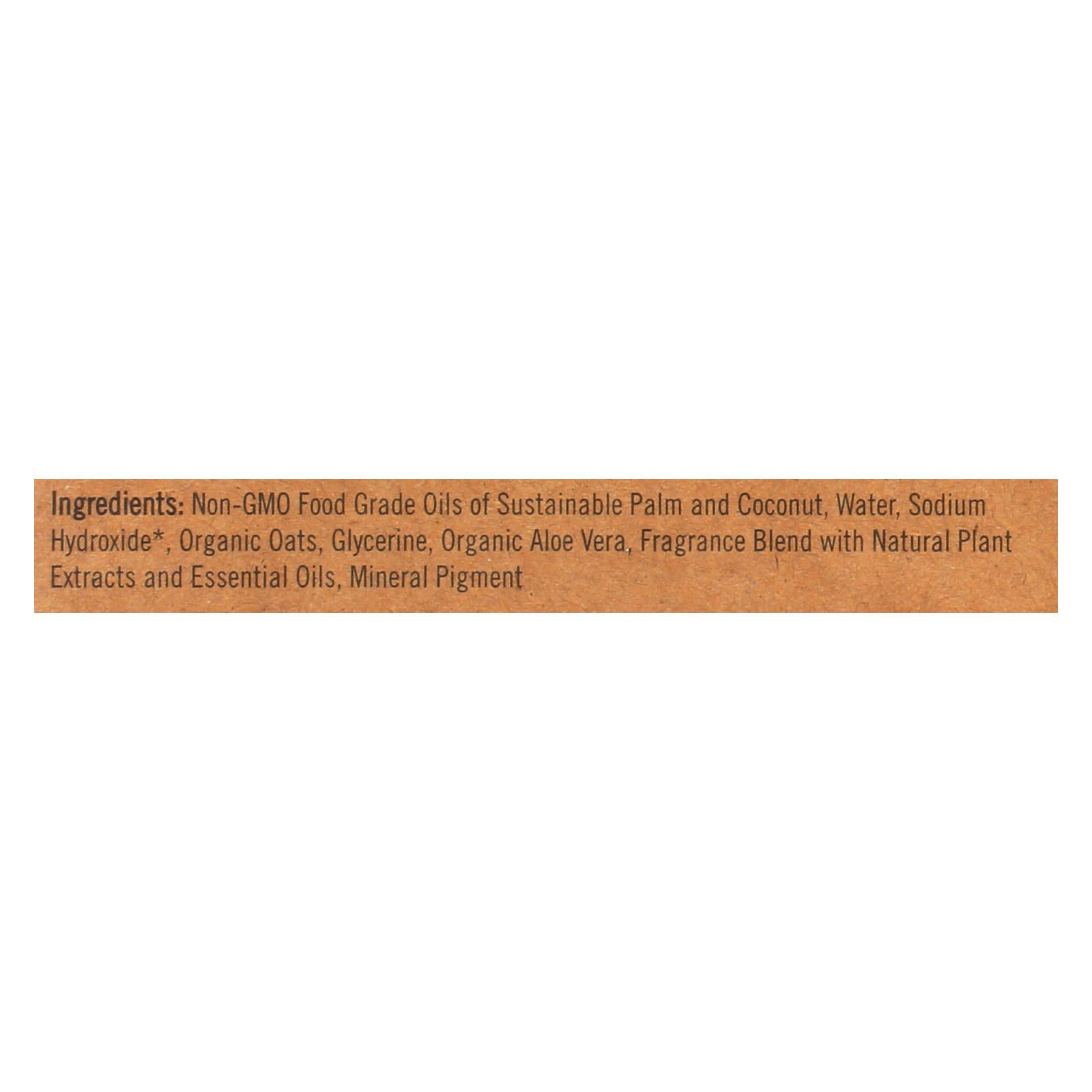 Sappo Hill Soapworks Bar Soap - Glycerine Creme - Aloe Oatmeal - 3.5 oz - Case of 12
