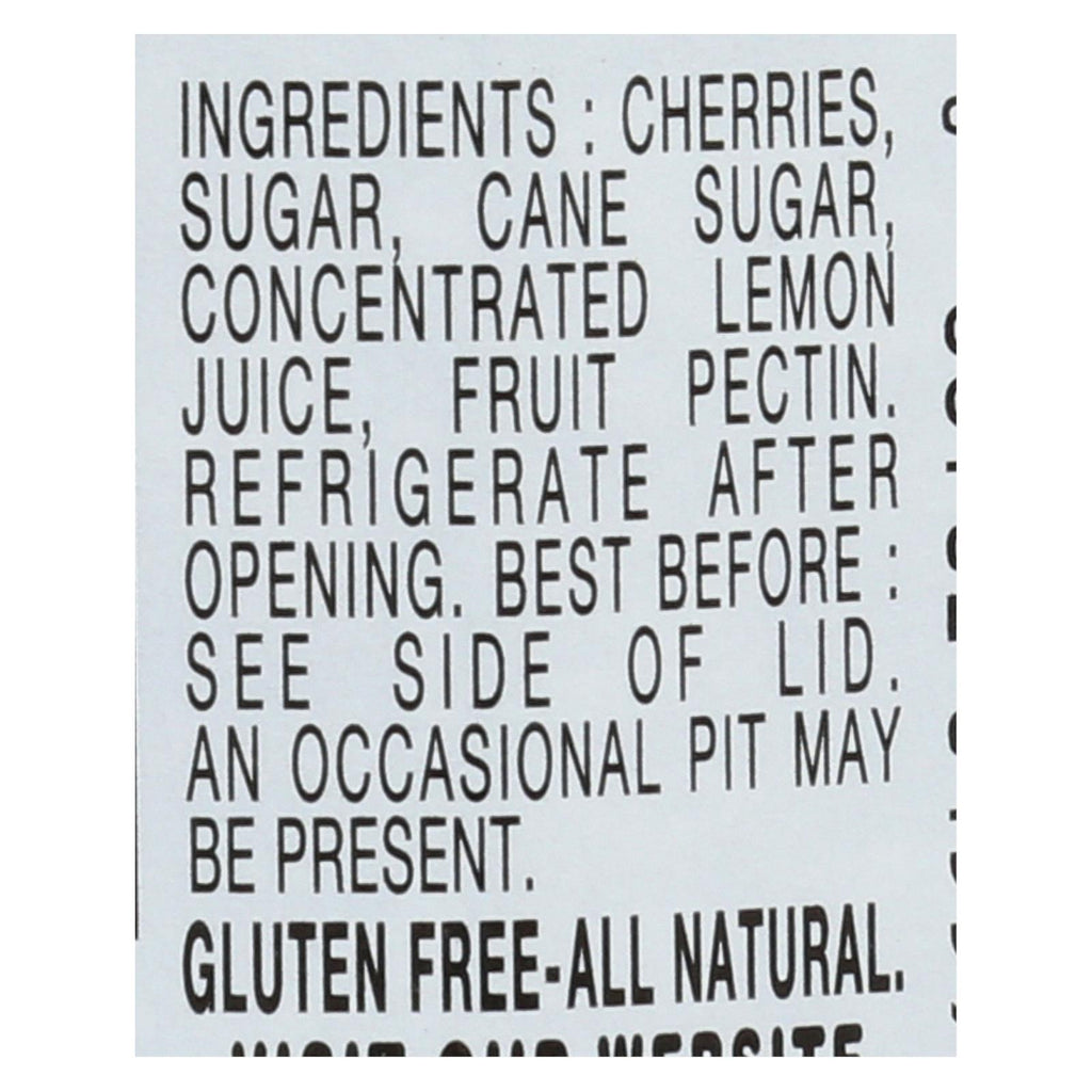 Bonne Maman Black Cherry Conserve - Case of 6 - 13 oz.