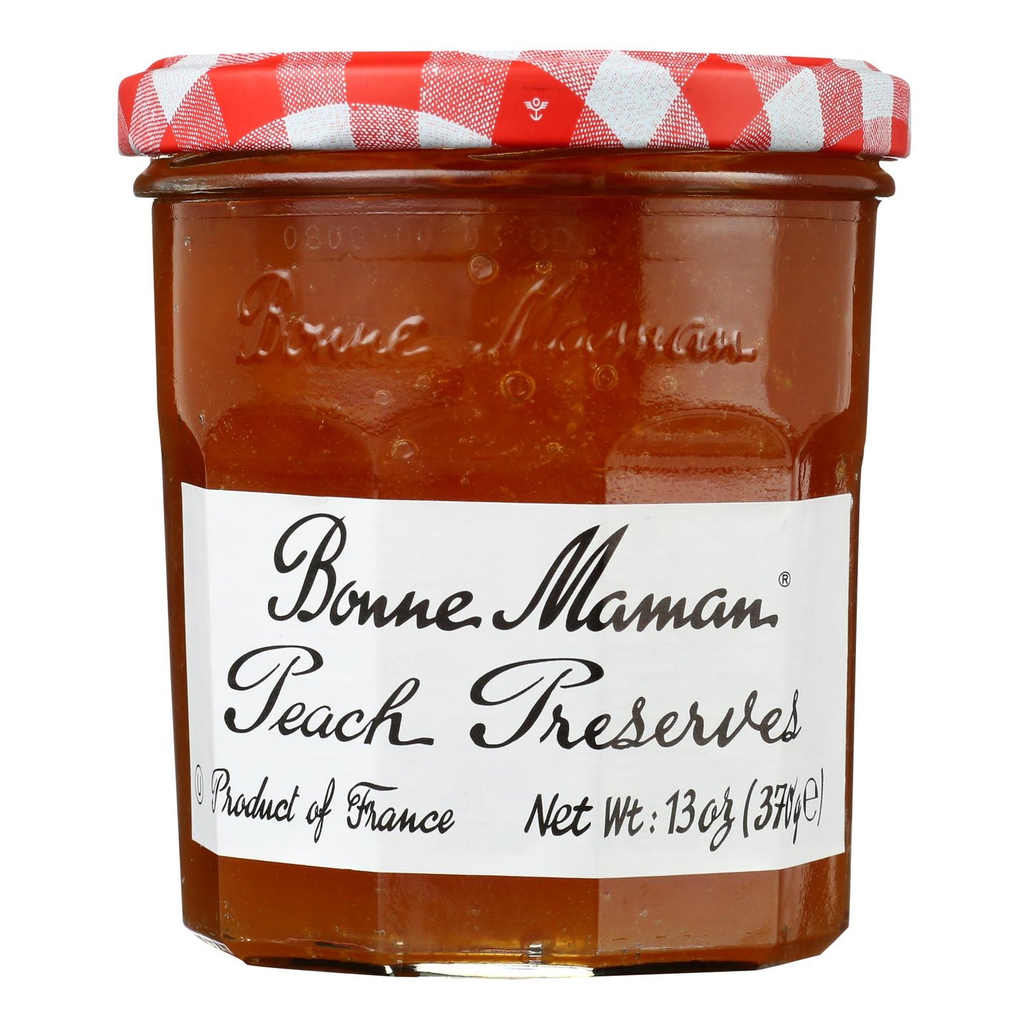 Bonne Maman - Conserve - Peach - Case of 6 - 13 oz.