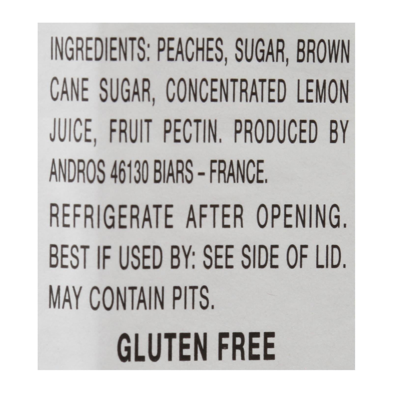 Bonne Maman - Conserve - Peach - Case of 6 - 13 oz.