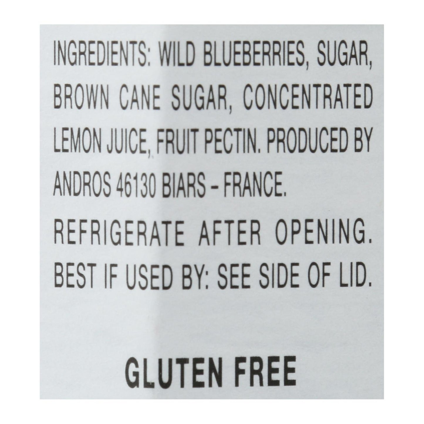 Bonne Maman - Conserve - Wild Blueberry - Case of 6 - 13 oz.