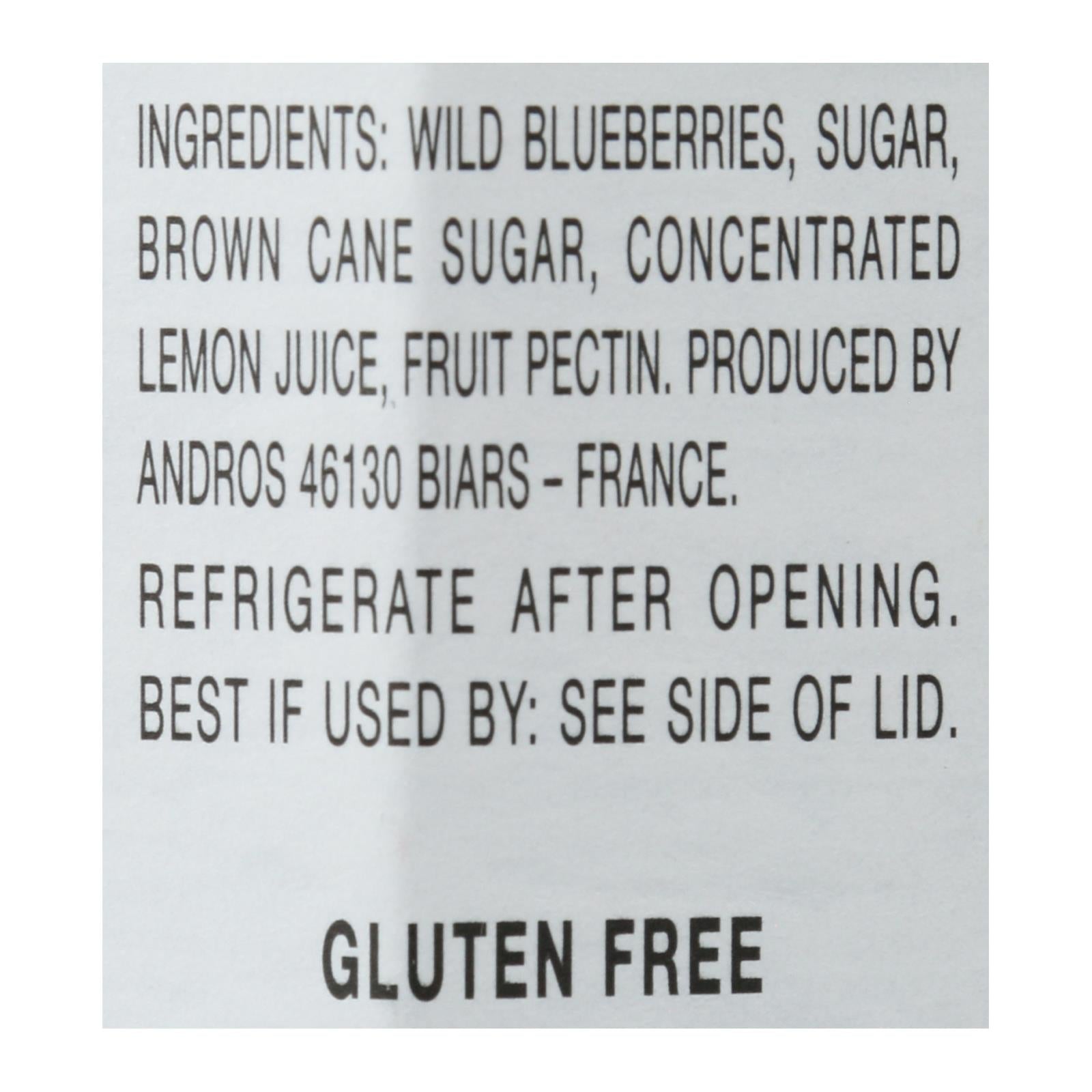 Bonne Maman - Conserve - Wild Blueberry - Case of 6 - 13 oz.