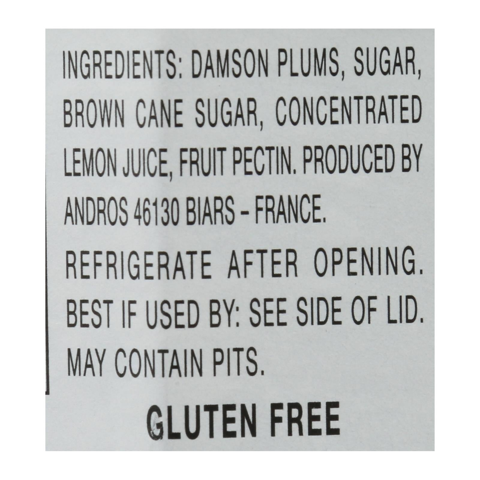 Bonne Maman - Conserve - Damson Plum - Case of 6 - 13 oz.