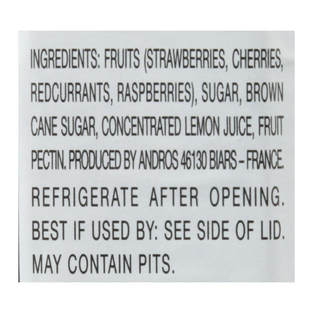 Bonne Maman - Conserve - Four Fruit - Case of 6 - 13 oz.
