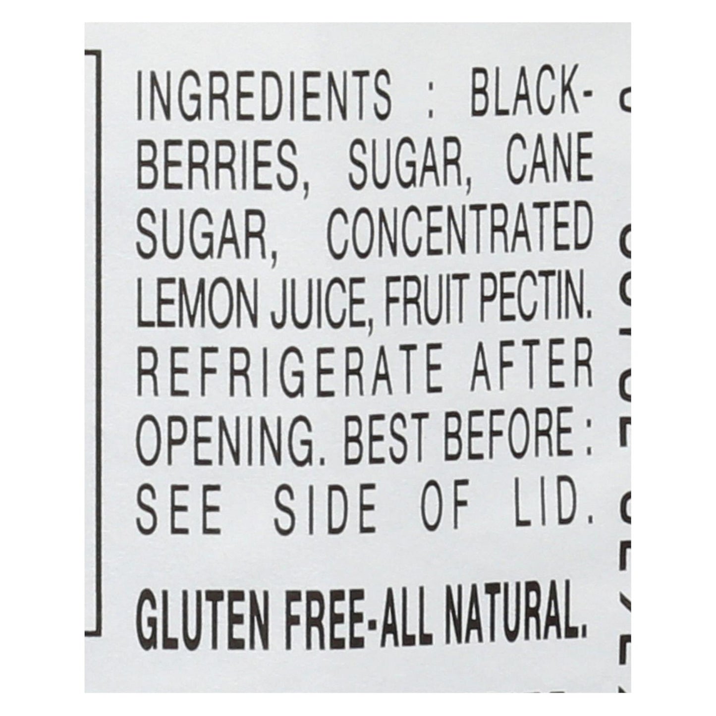 Bonne Maman - Conserve - Blackberry - Case of 6 - 13 oz.