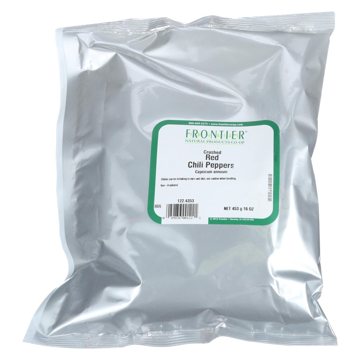Frontier Herb Red Chili Pepper Flakes - Single Bulk Item - 1LB