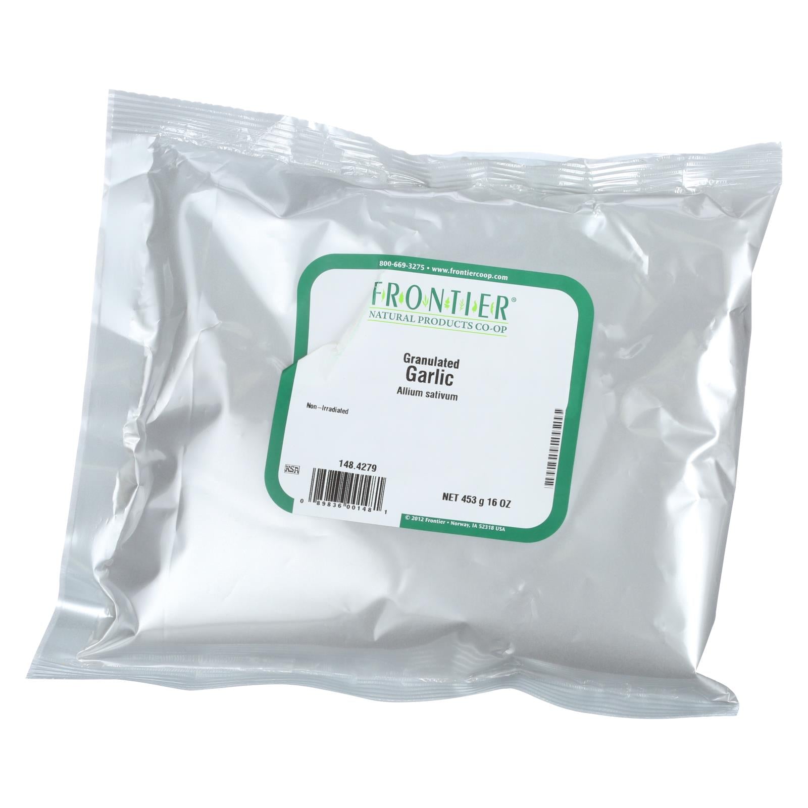Frontier Herb Garlic Granules - Single Bulk Item - 1LB