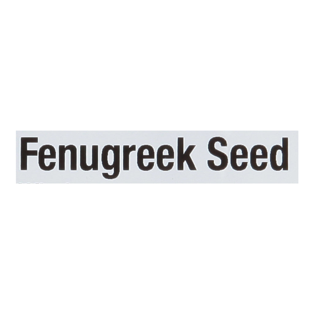 Frontier Herb Fenugreek Seed Organic Whole - Single Bulk Item - 1LB