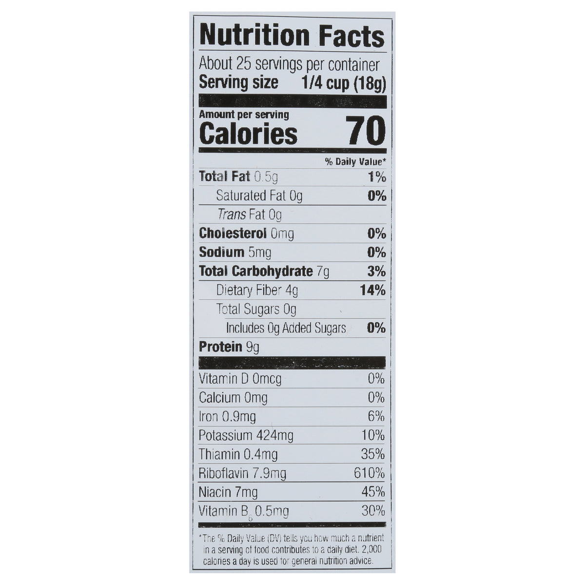 Frontier Herb Yeast Nutritional Mini Flakes - Single Bulk Item - 1LB