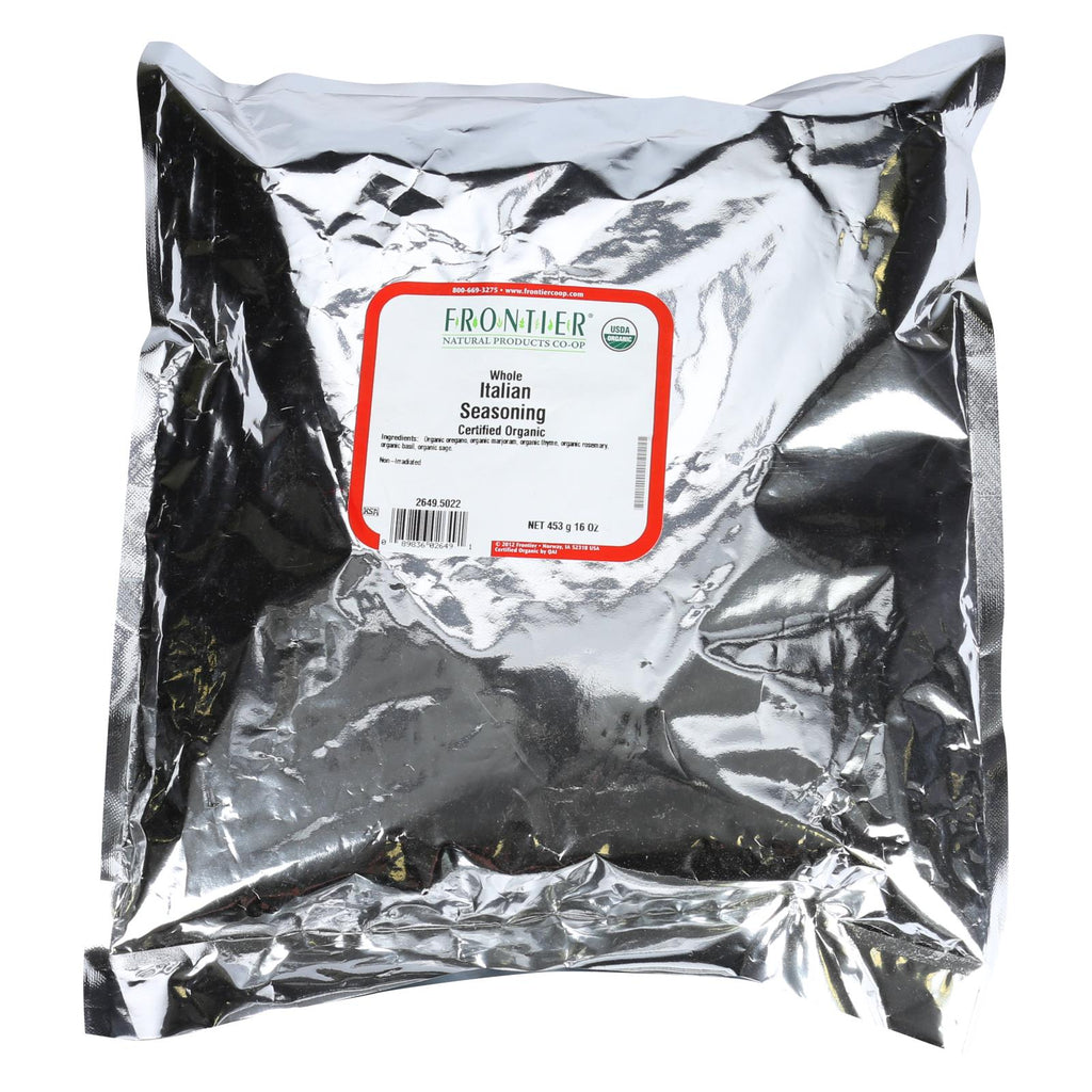 Frontier Herb Italian Seasoning Blend Organic - Single Bulk Item - 1LB