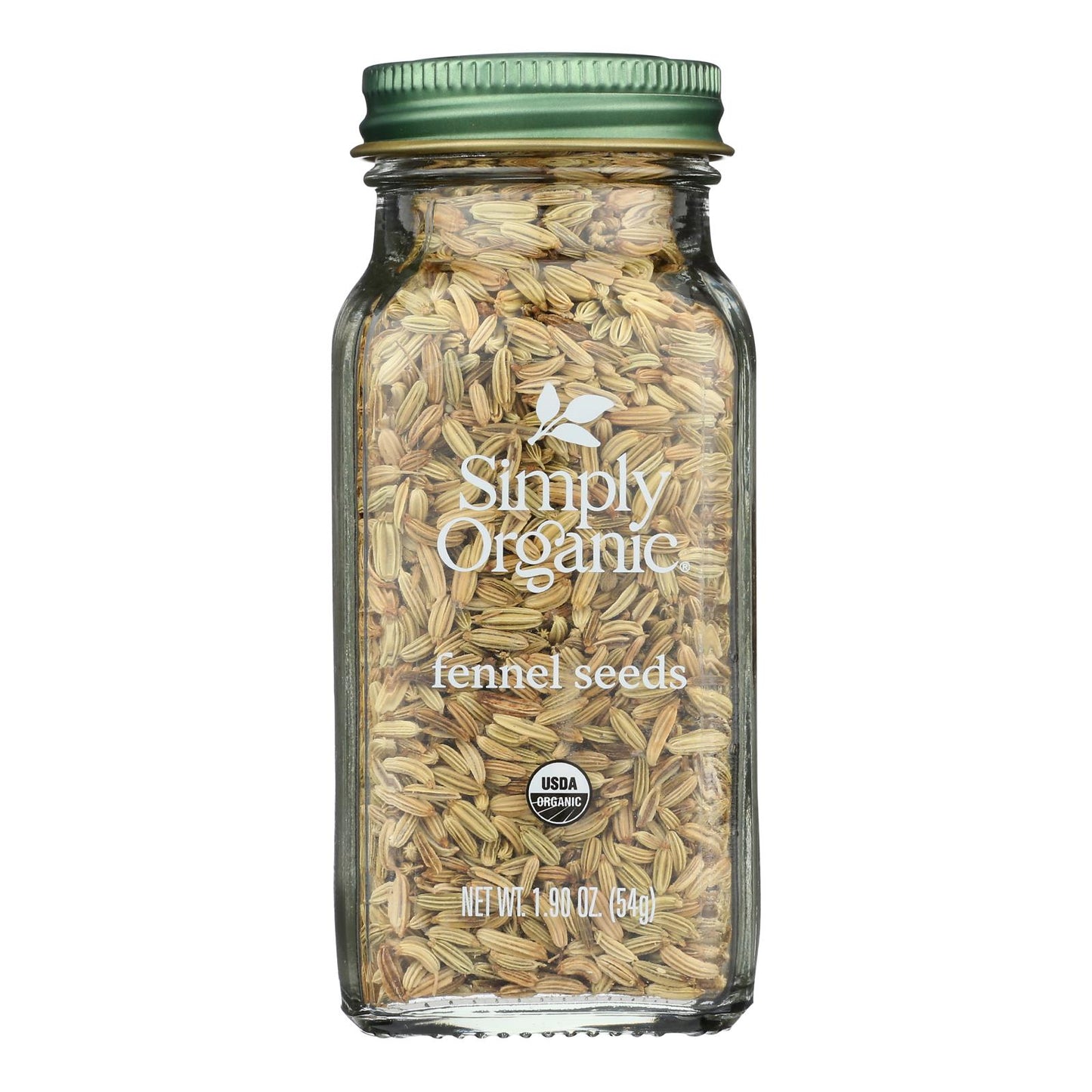 Simply Organic Fennel Seed - Case of 6 - 1.9 oz.