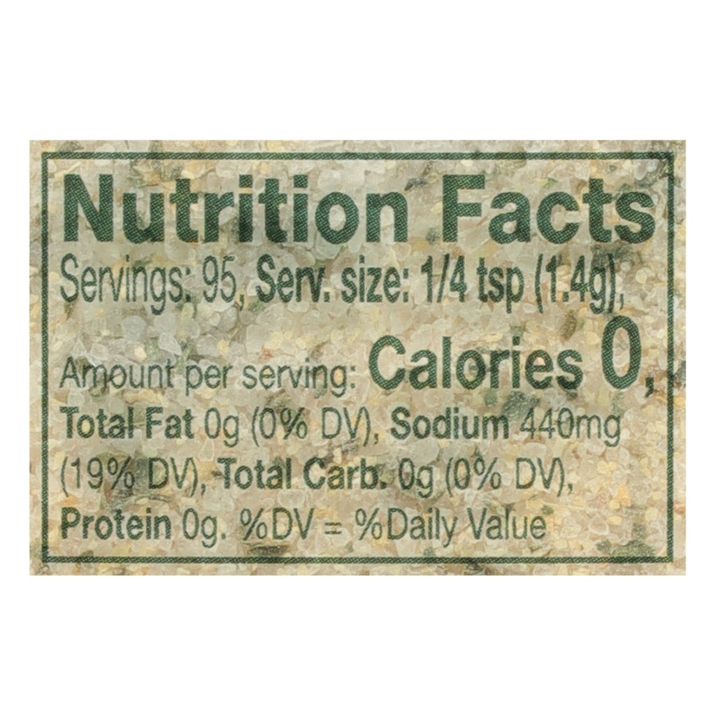 Simply Organic - Salt Organic Garlic - Case of 6 - 4.7 ounces