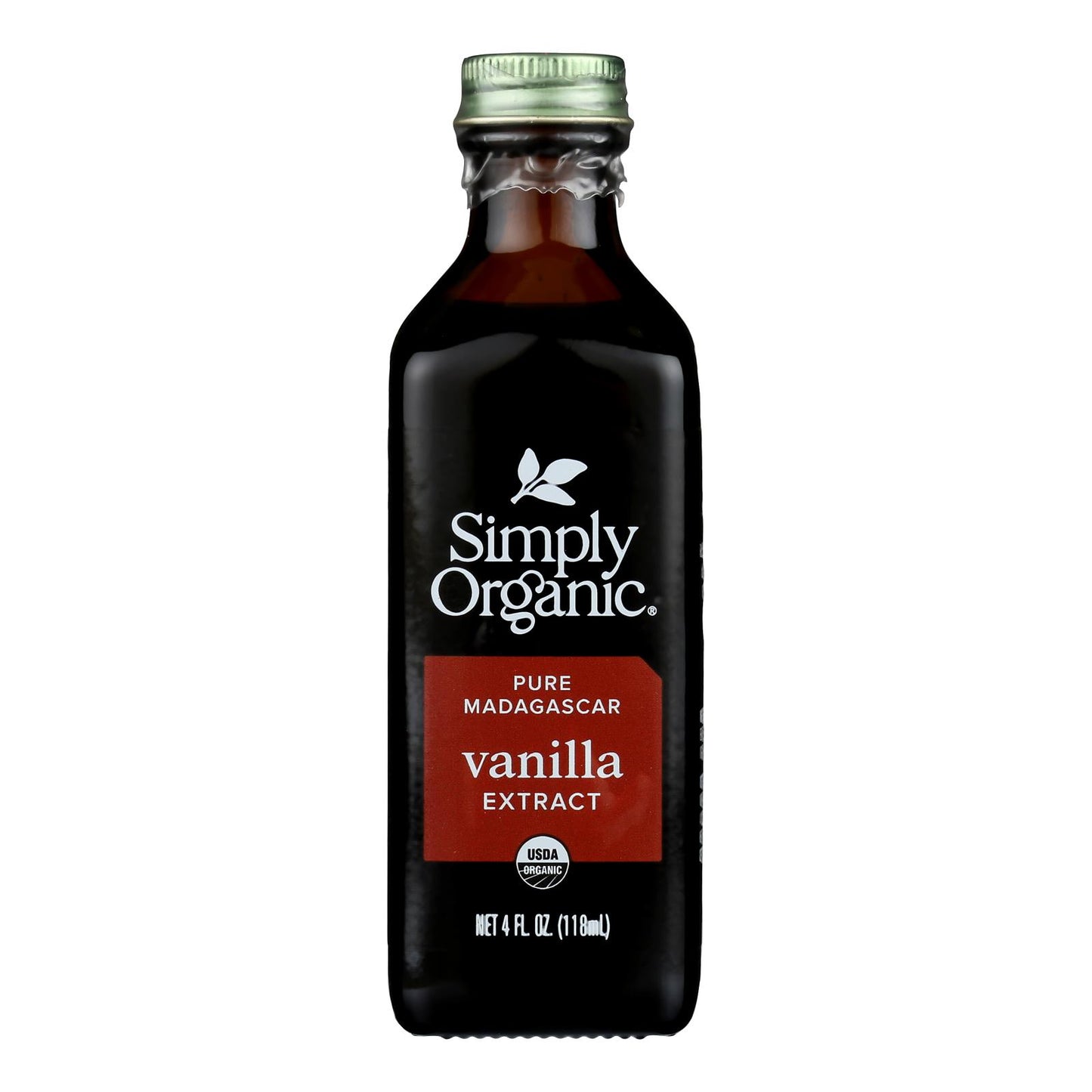 Simply Organic Vanilla Extract - Organic - 4 oz