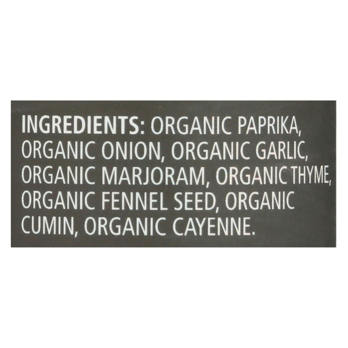 Frontier Herb Cajun Seasoning Blend - Organic - 2.08 oz