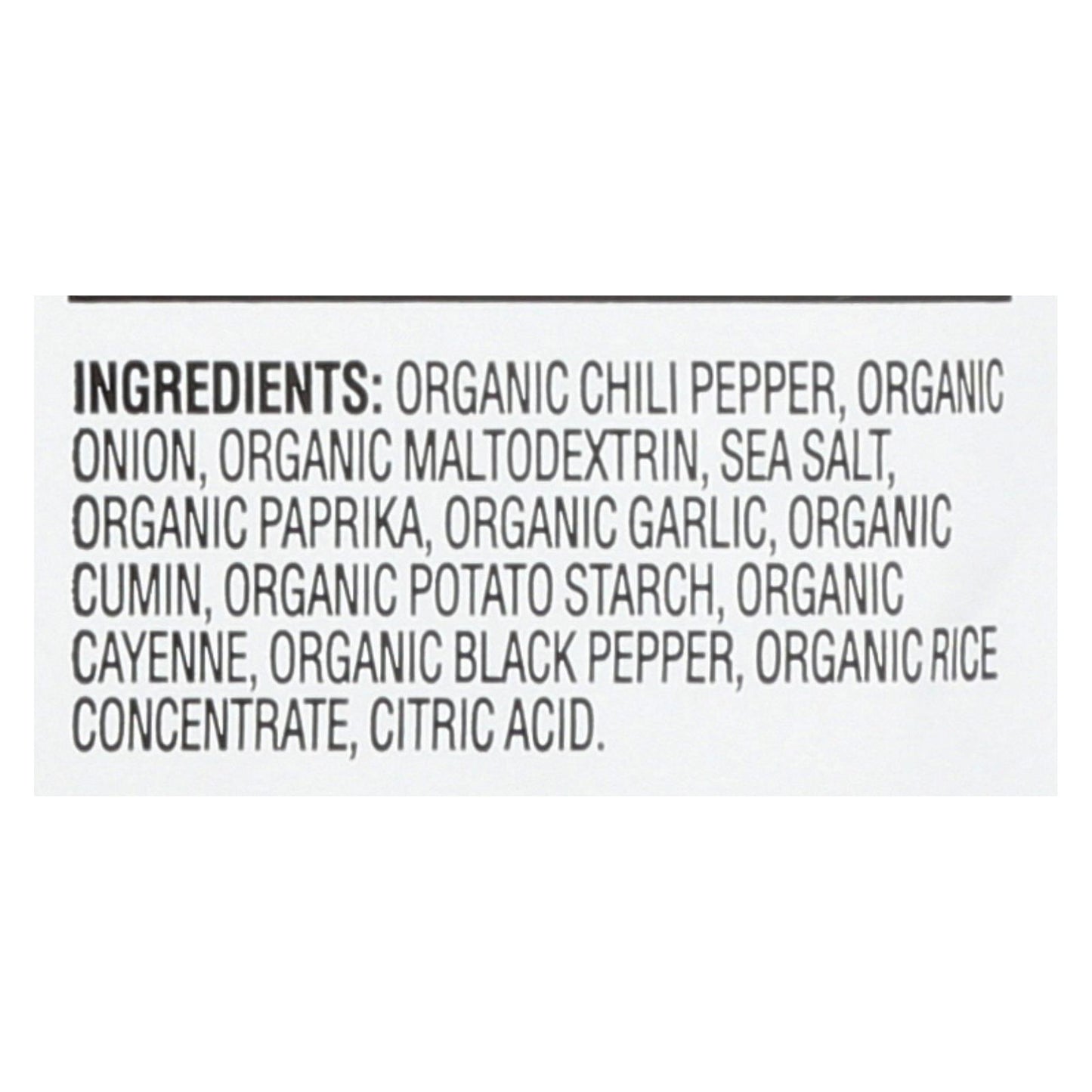 Simply Organic Spicy Taco Seasoning Mix - Case of 12 - 1.13 oz.