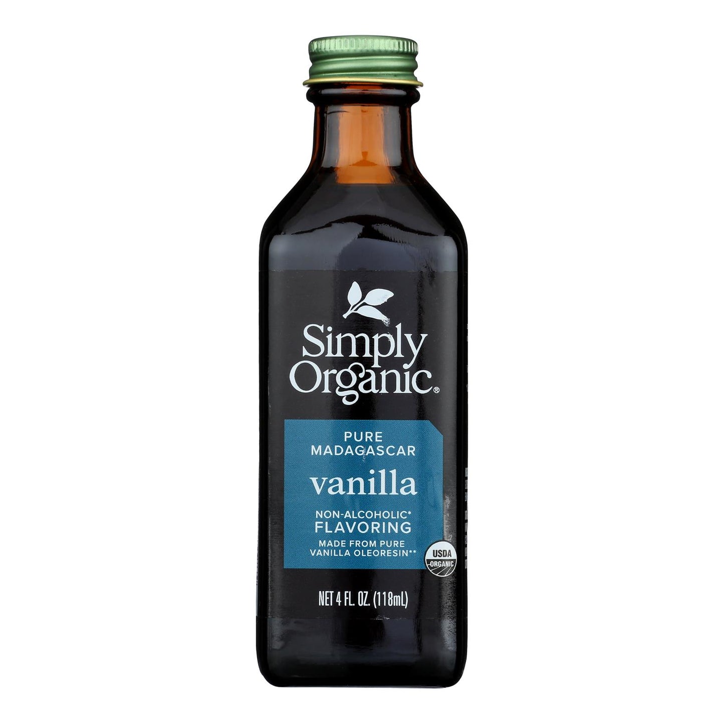 Simply Organic Vanilla Flavoring - Organic - 4 oz - Case of 6