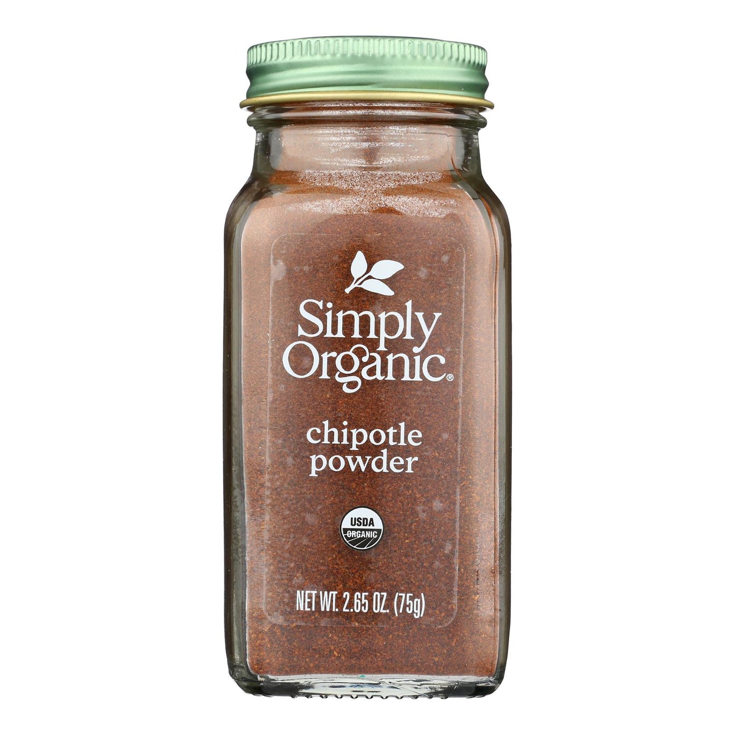 Simply Organic Chipotle Pepper Powder - Case of 6 - 2.65 oz.