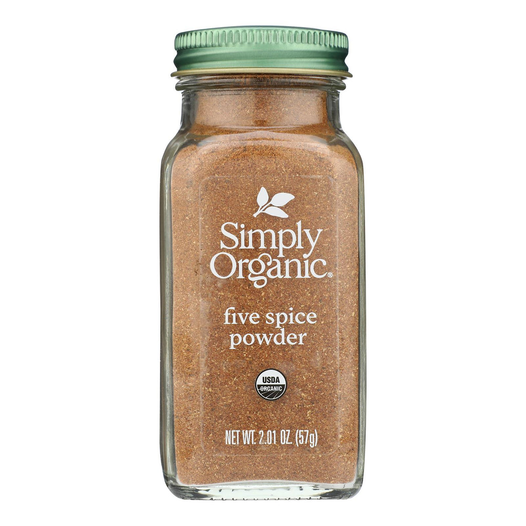 Simply Organic Five Spice Powder - Case of 6 - 2.01 oz.