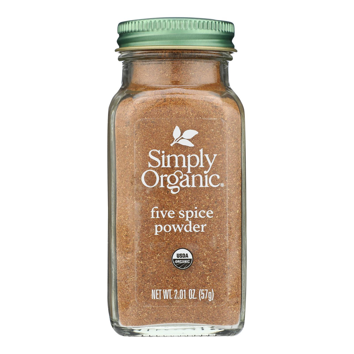 Simply Organic Five Spice Powder - Case of 6 - 2.01 oz.