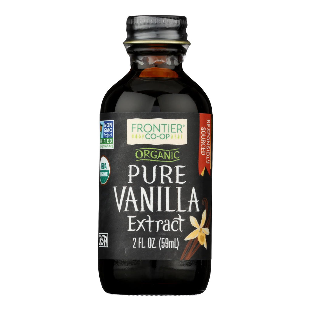 Frontier Herb Vanilla Extract - Organic - 2 oz