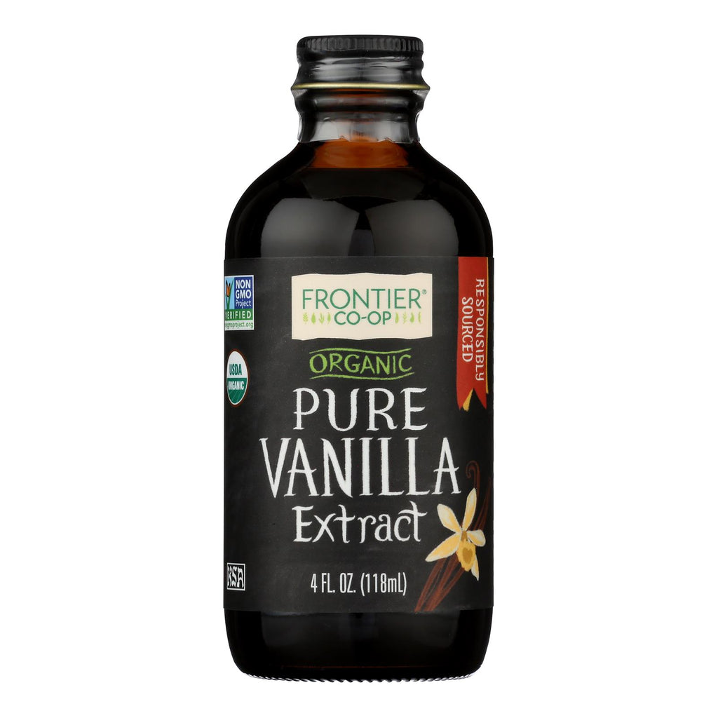 Frontier Herb Vanilla Extract - Organic - 4 oz