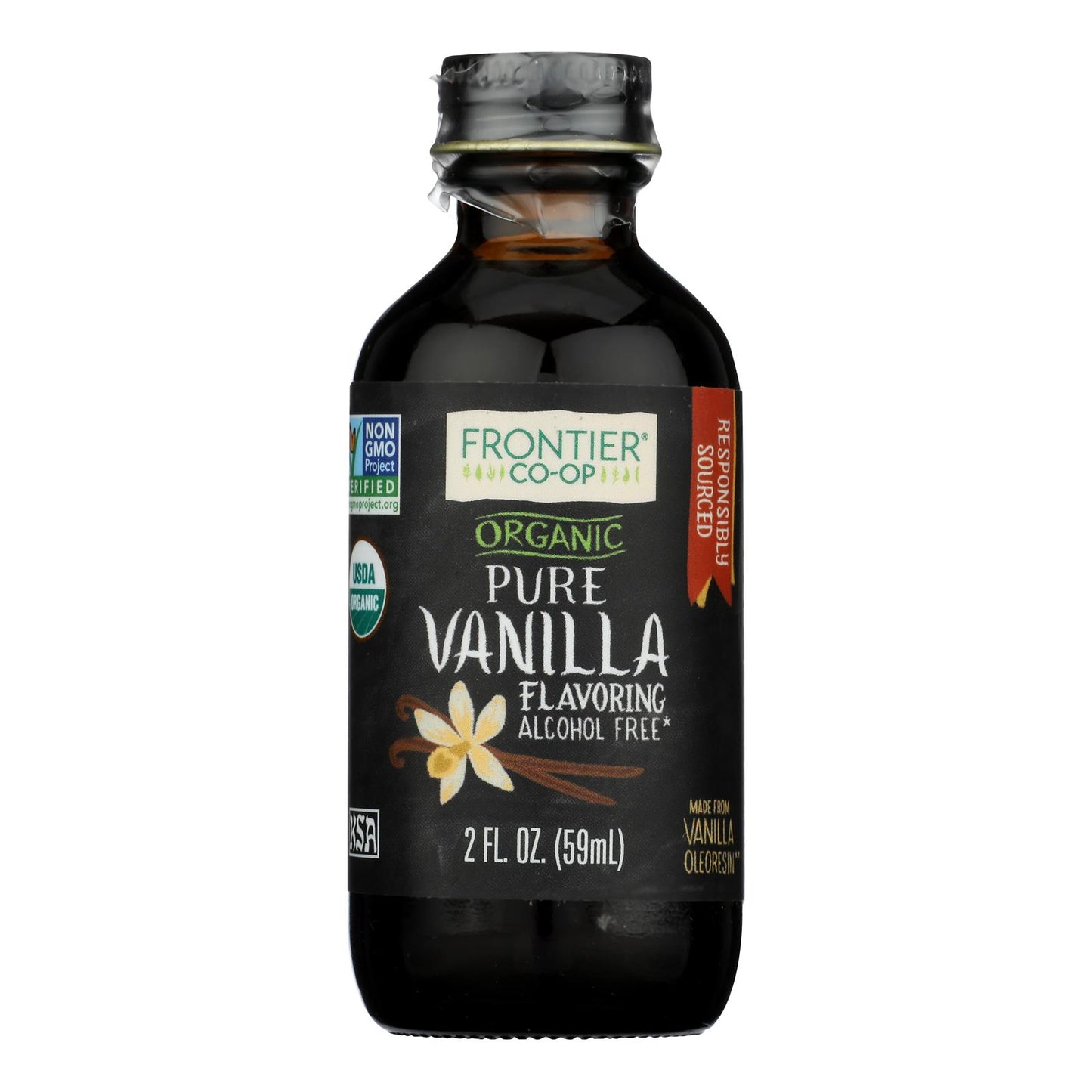 Frontier Herb Vanilla Flavoring - Organic - 2 oz