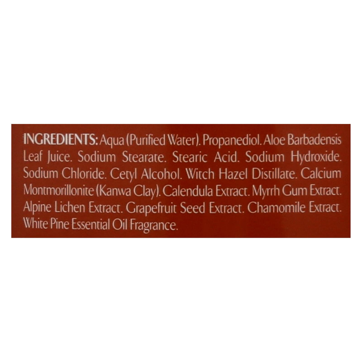 Zion Health Claydry Silk Deodorant - White Pine - 2.5 oz