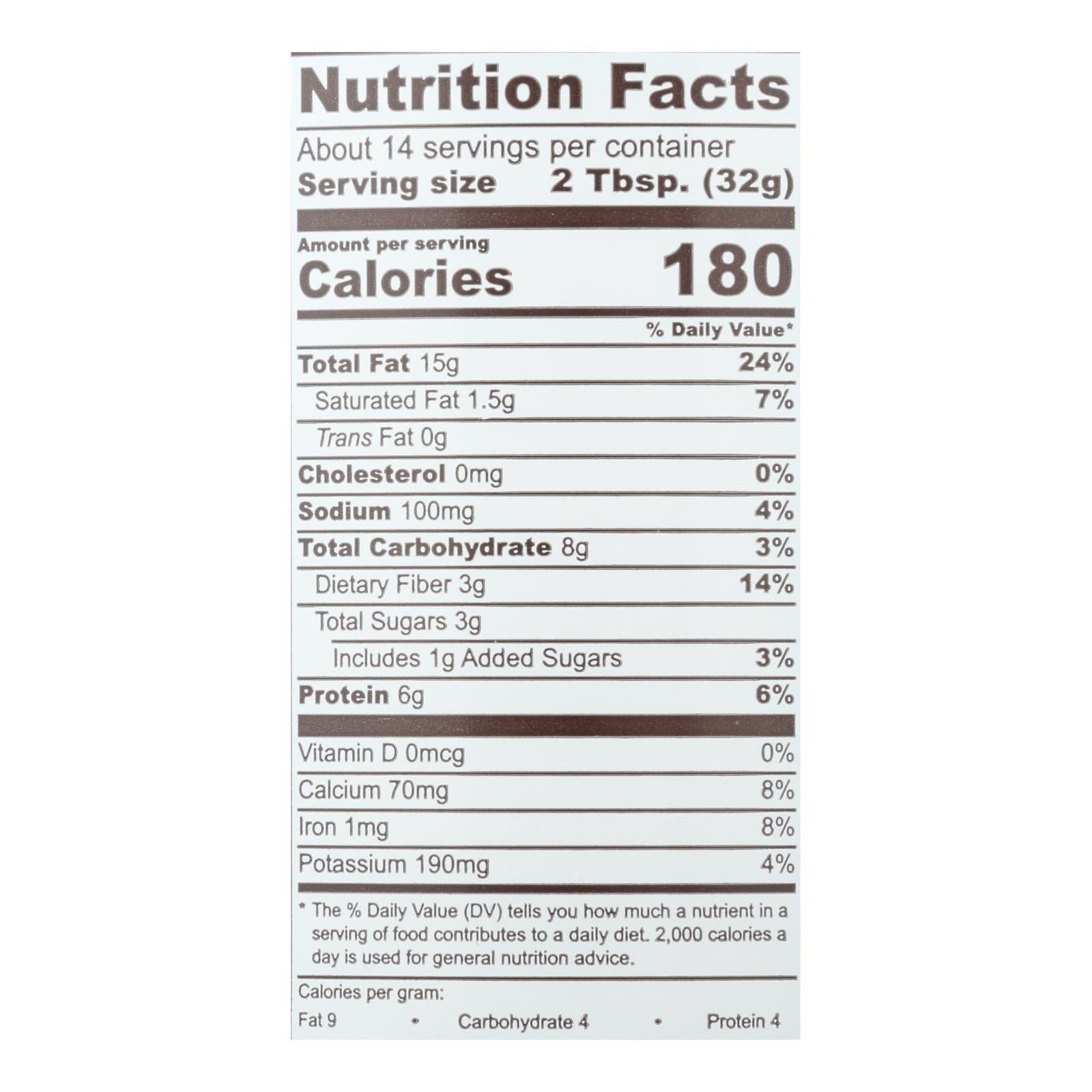 Barney Butter - Almond Butter - Smooth - Case of 6 - 16 oz.