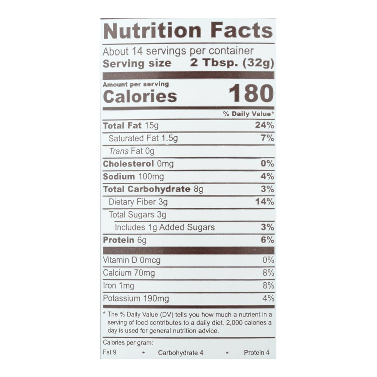 Barney Butter - Almond Butter - Smooth - Case of 6 - 16 oz.