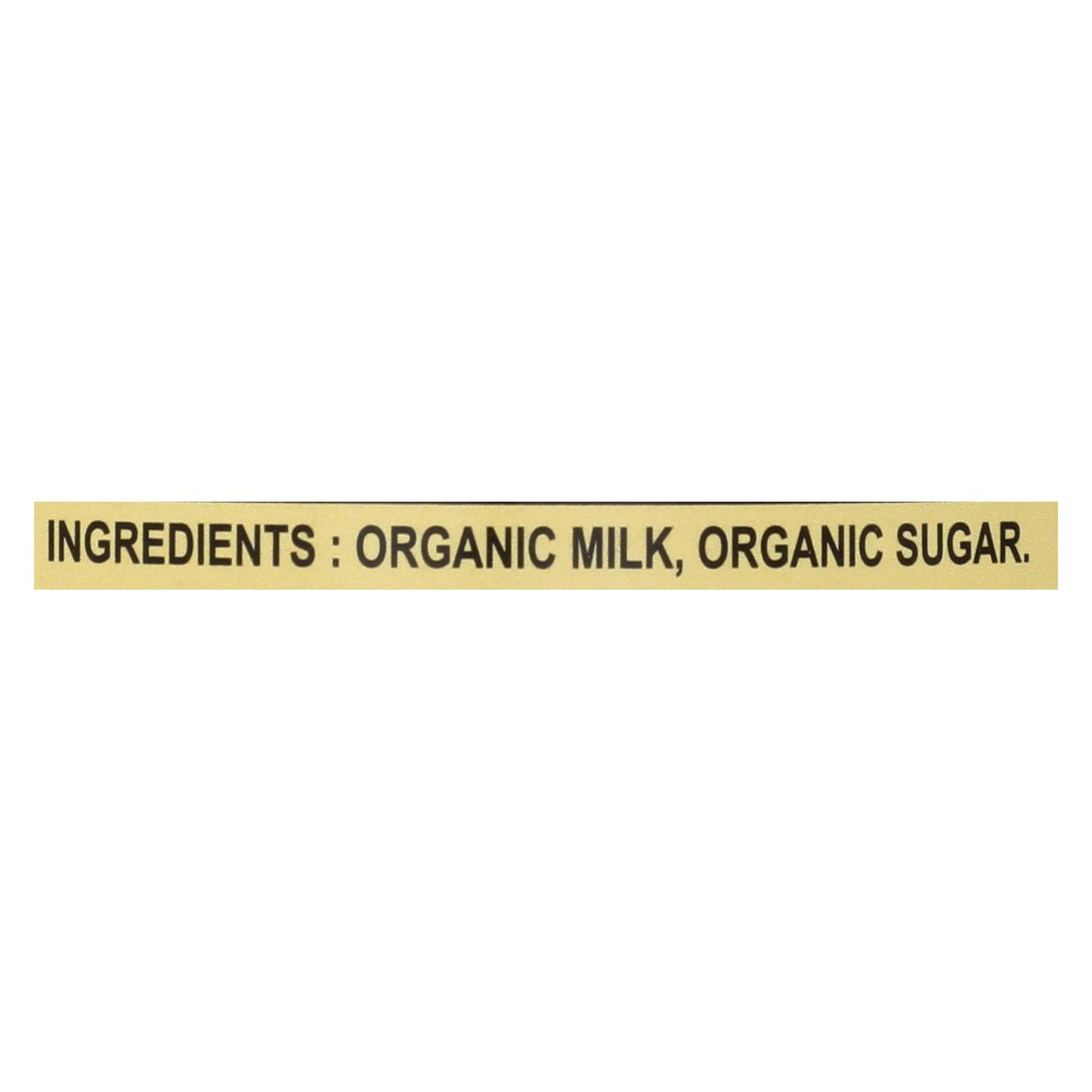 California Farms Condensed Milk - Organic - Sweetened - 14 oz - case of 24