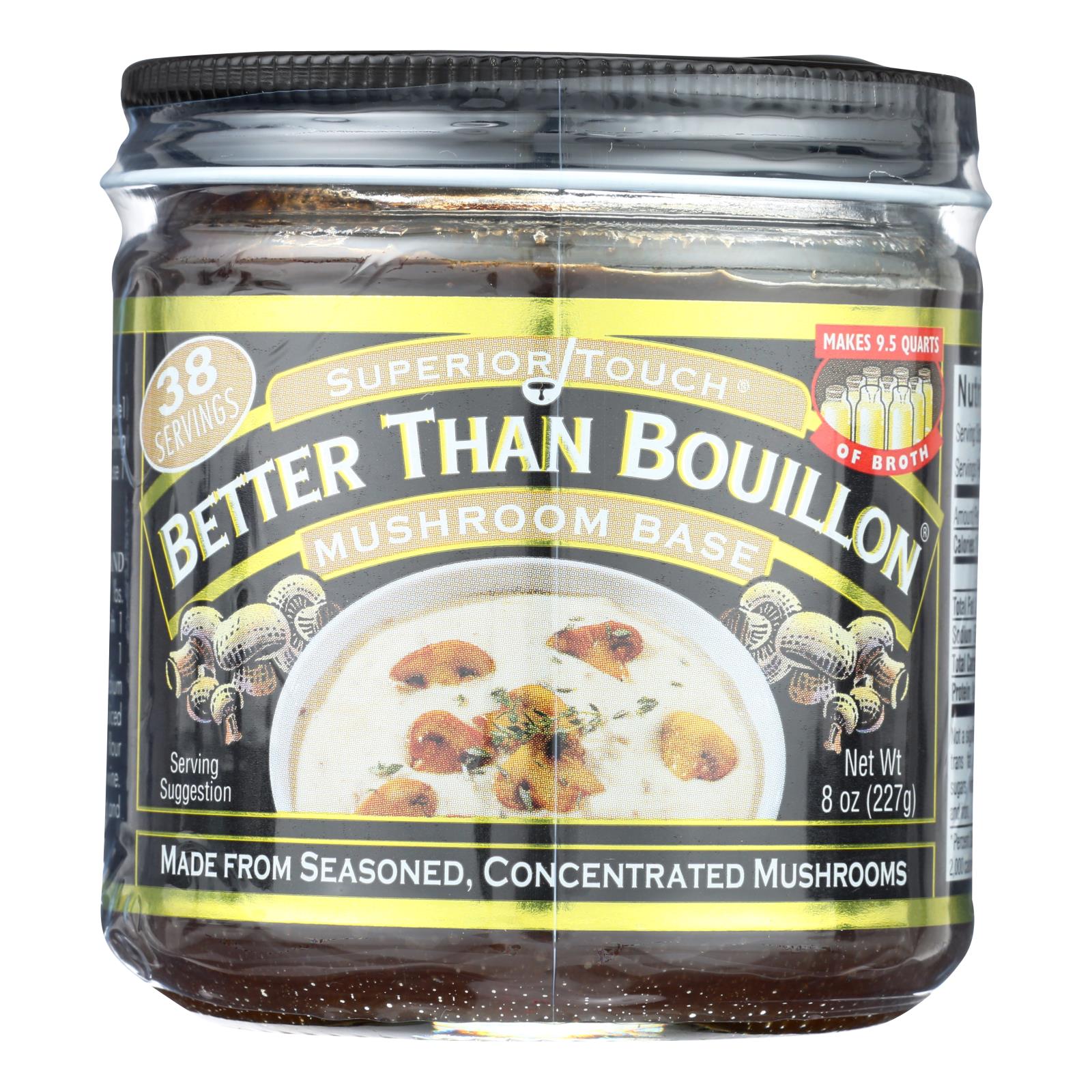 Better Than Bouillon Seasoning - Mushroom Base - Case of 6 - 8 oz.