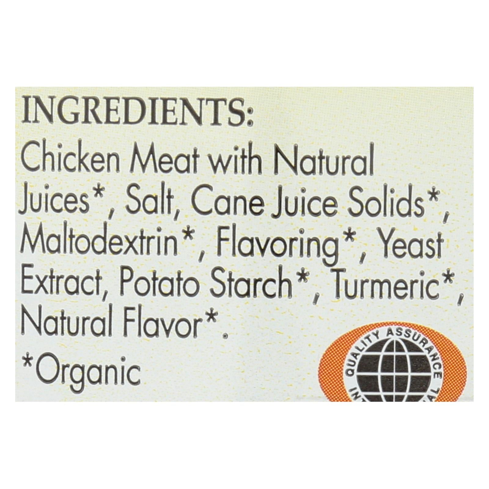 Better Than Bouillon Organic Seasoned - Chicken Base - Case of 6 - 8 oz.