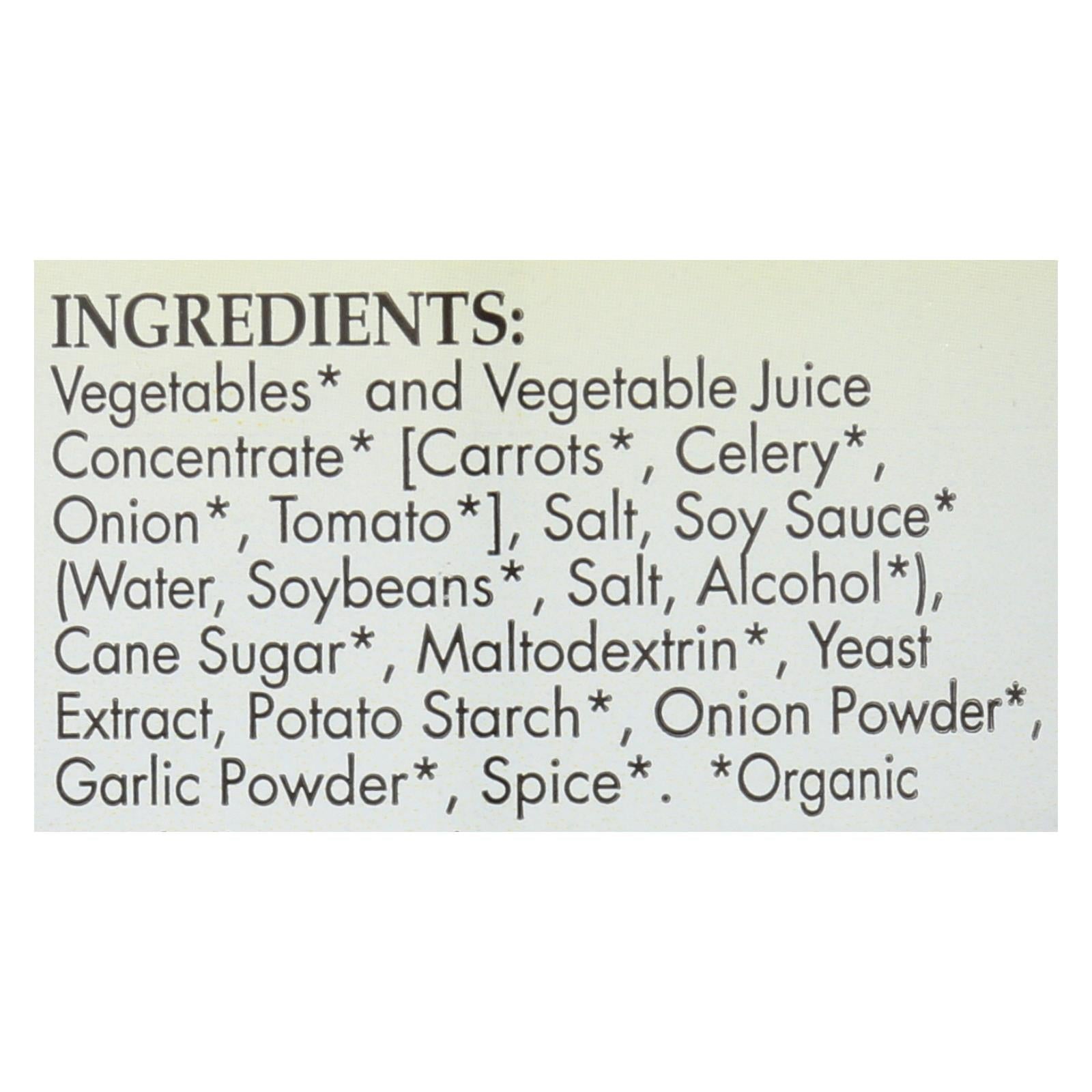 Better Than Bouillon Organic Seasoned - Vegetable Base - Case of 6 - 8 oz.