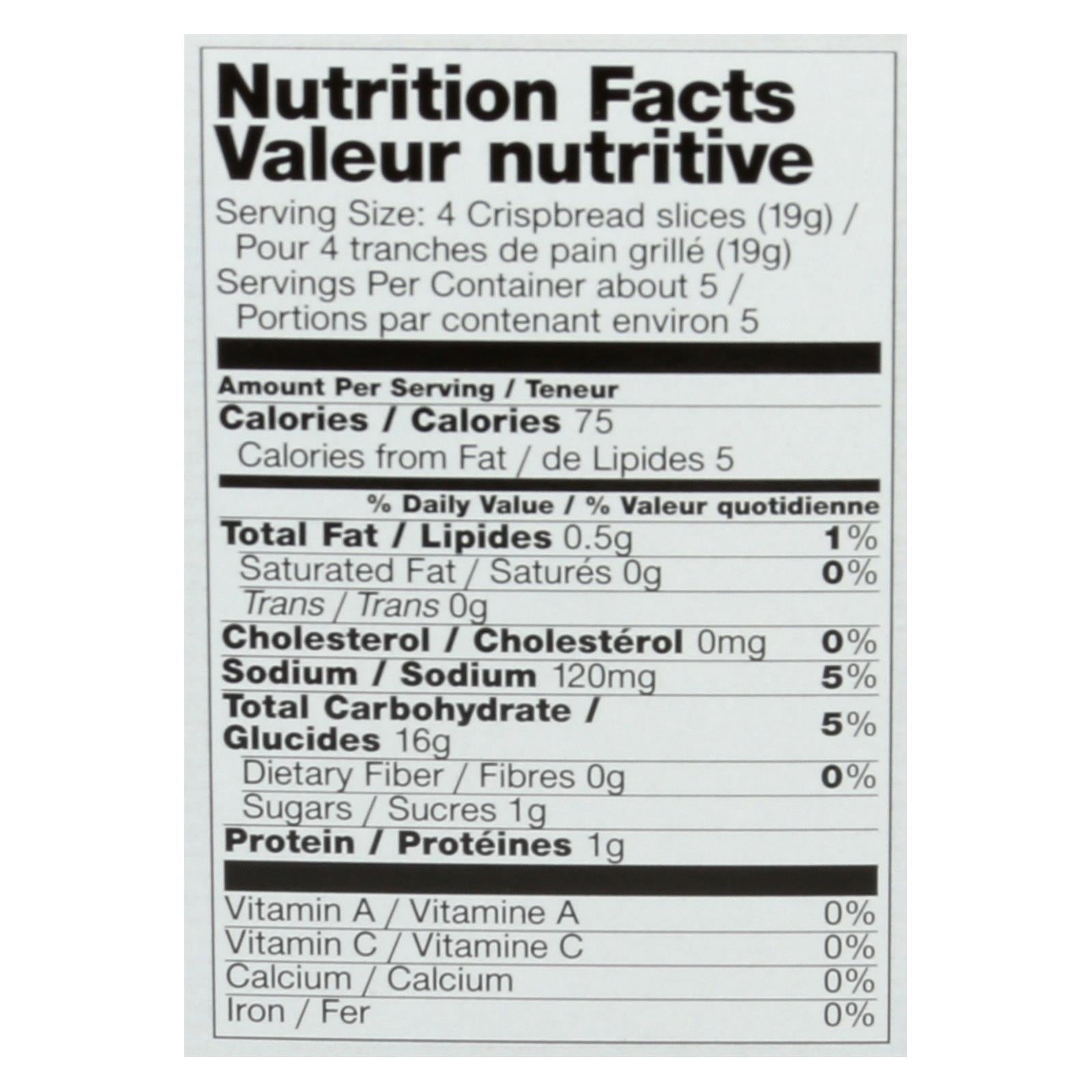Natural Nectar Gluten Free Cracklebred - Tomato - Case of 12 - 3.5 oz.