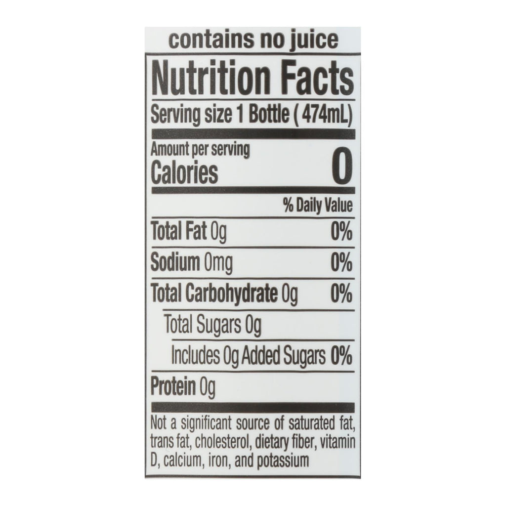 Hint Pineapple Water - Pineapple Unsweetened - Case of 12 - 16 Fl oz.