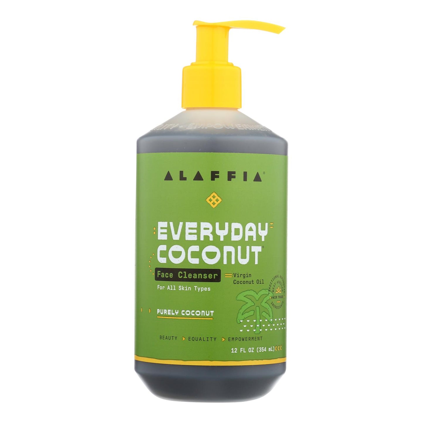 Alaffia Coconut Cleansing Face Wash  - 1 Each - 12 FZ