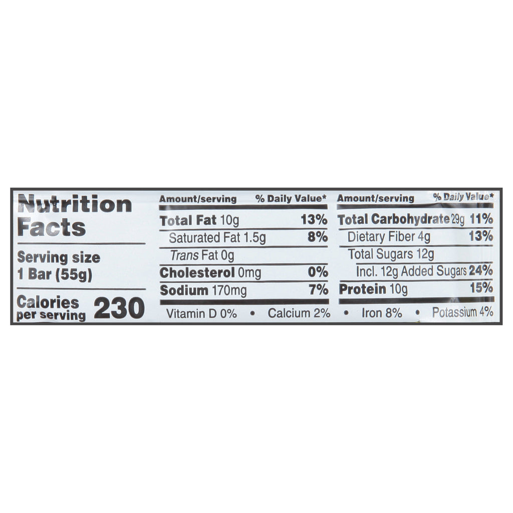 Rxbar - Bar Am Honey Cinnamon Peanut Butter - Case of 12 - 1.9 Ounces