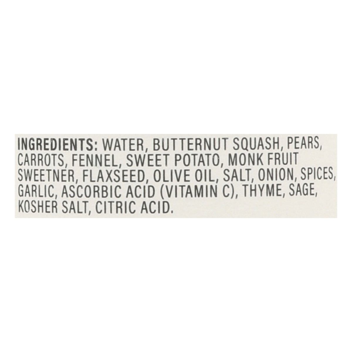 18 Chestnuts - Soup Butternut Squash Pr - CS of 6-16 FZ