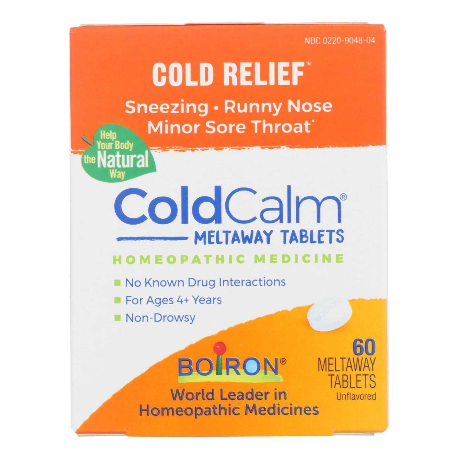 Boiron - Coldcalm Cold - 60 Tablets