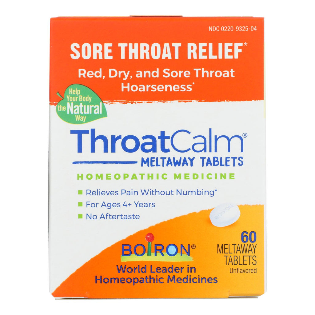 Boiron - Throatcalm - 60 TAB