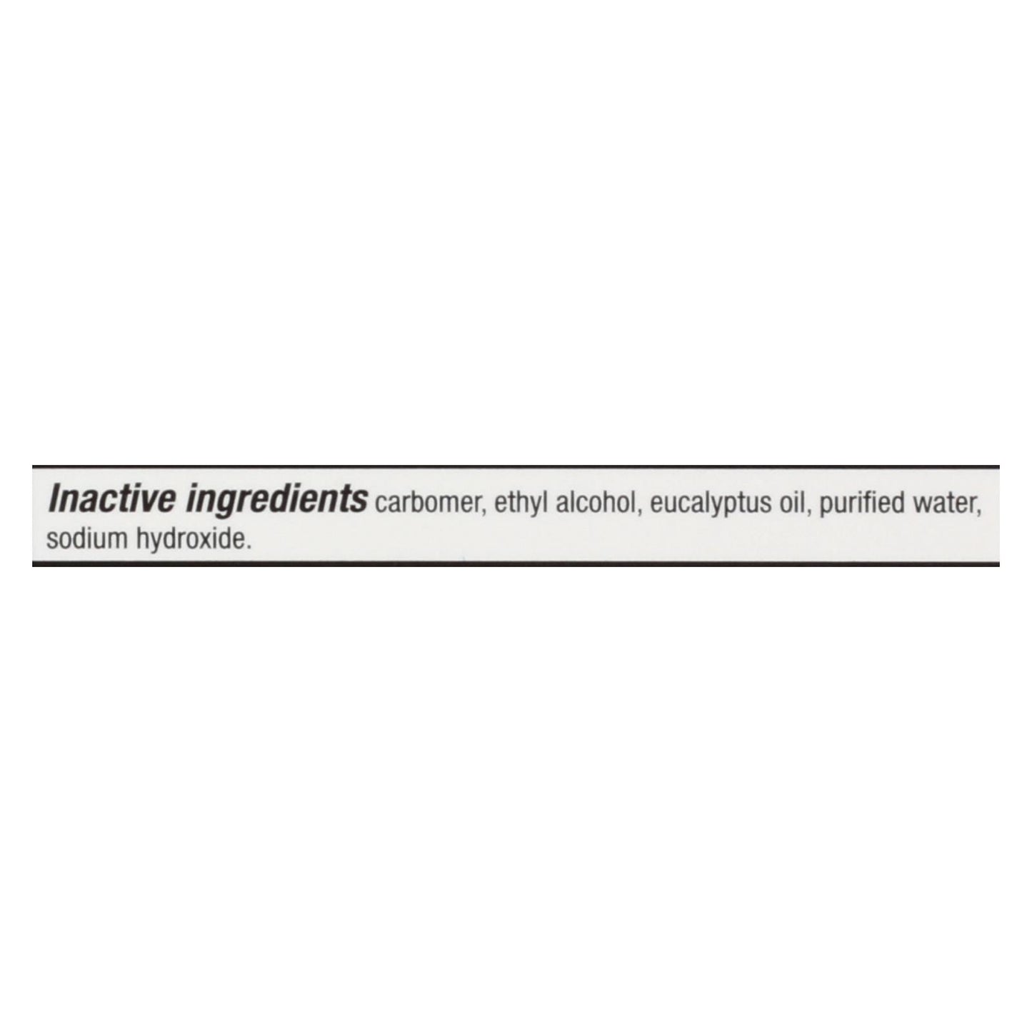 Boericke and Tafel - Sports Gel - 2.5 oz