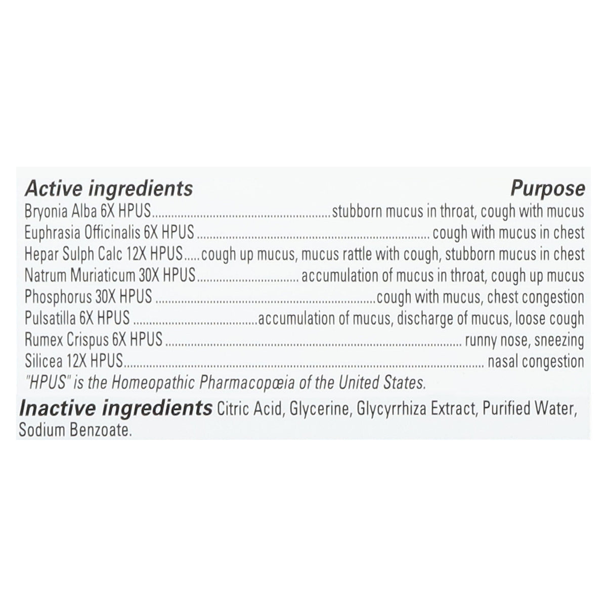 Hyland's - Bby Mucus+cold Relief Day - EA of 1-4 FZ