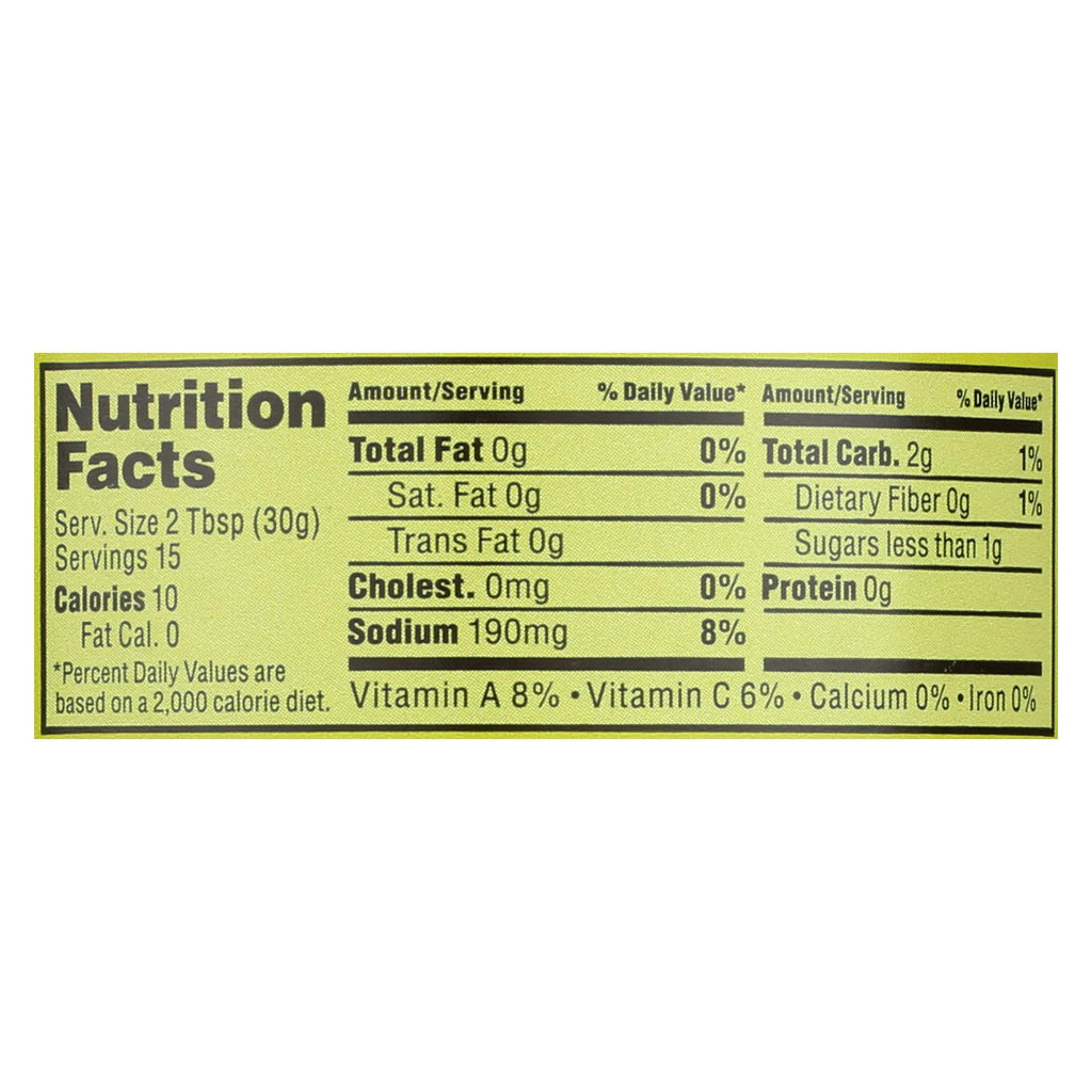 Frontera Foods Salsa Mexicana (Mild) - Salsa Mexicana - Case of 6 - 16 oz.