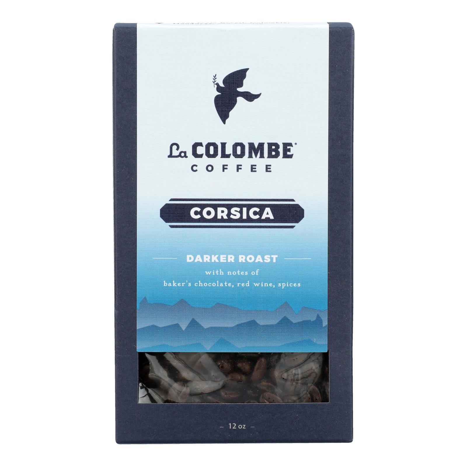La Colombe - Coffee Whole Bean Corsica - Case of 4-12 OZ